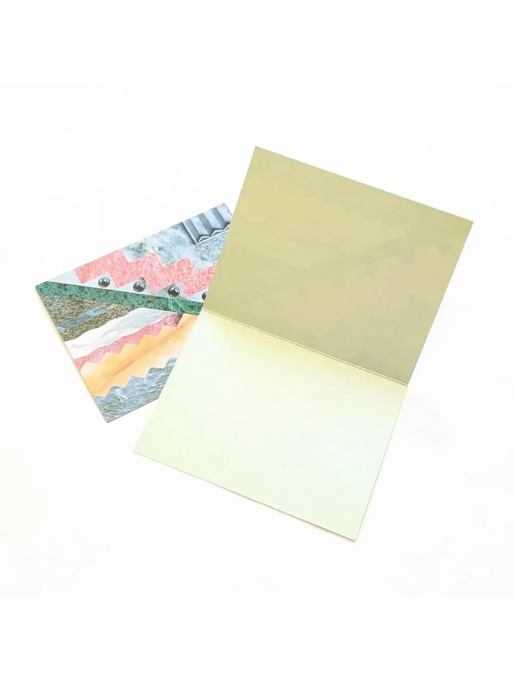 Rare 1987 Vintage Paper Moon Graphics Style Line Blank Folded Greeting Cards